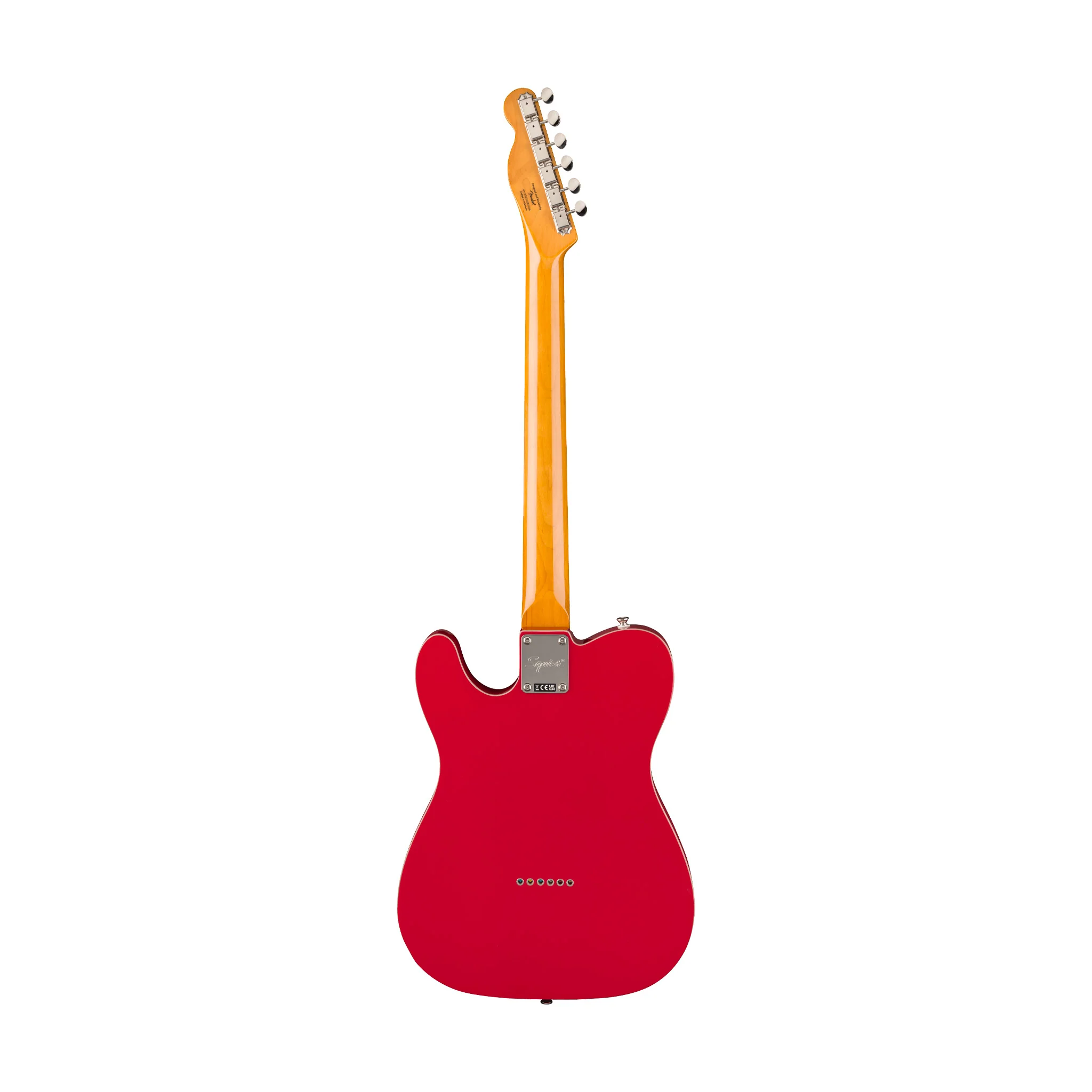 Squier FSR Classic Vibe 60s Custom Esquire Electric Guitar, Laurel FB, Dakota Red - Image 2