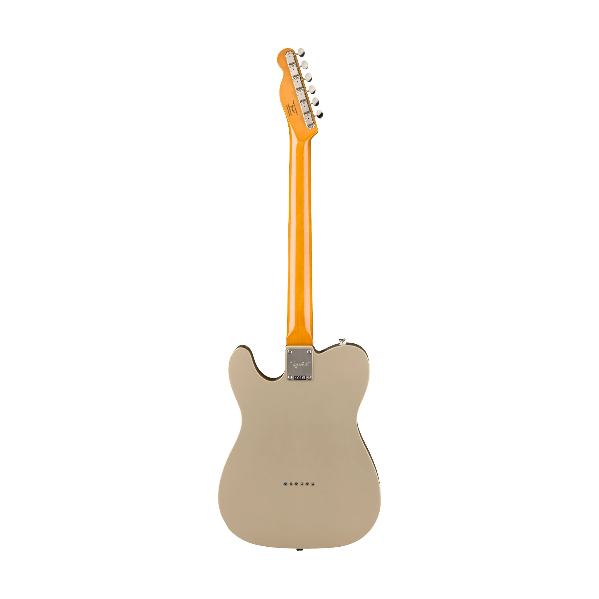 Squier FSR Classic Vibe 60s Custom Esquire Electric Guitar, Laurel FB, Shoreline Gold - Image 2
