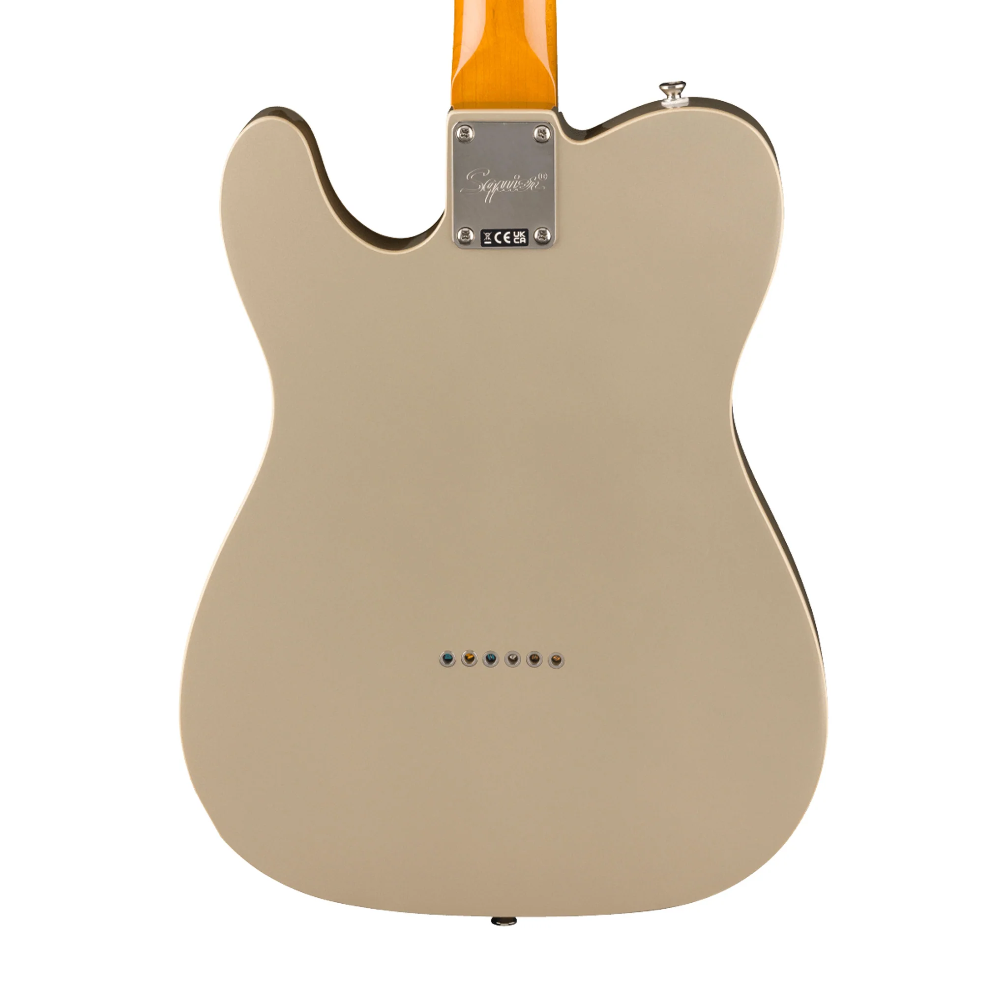 Squier FSR Classic Vibe 60s Custom Esquire Electric Guitar, Laurel FB, Shoreline Gold - Image 4