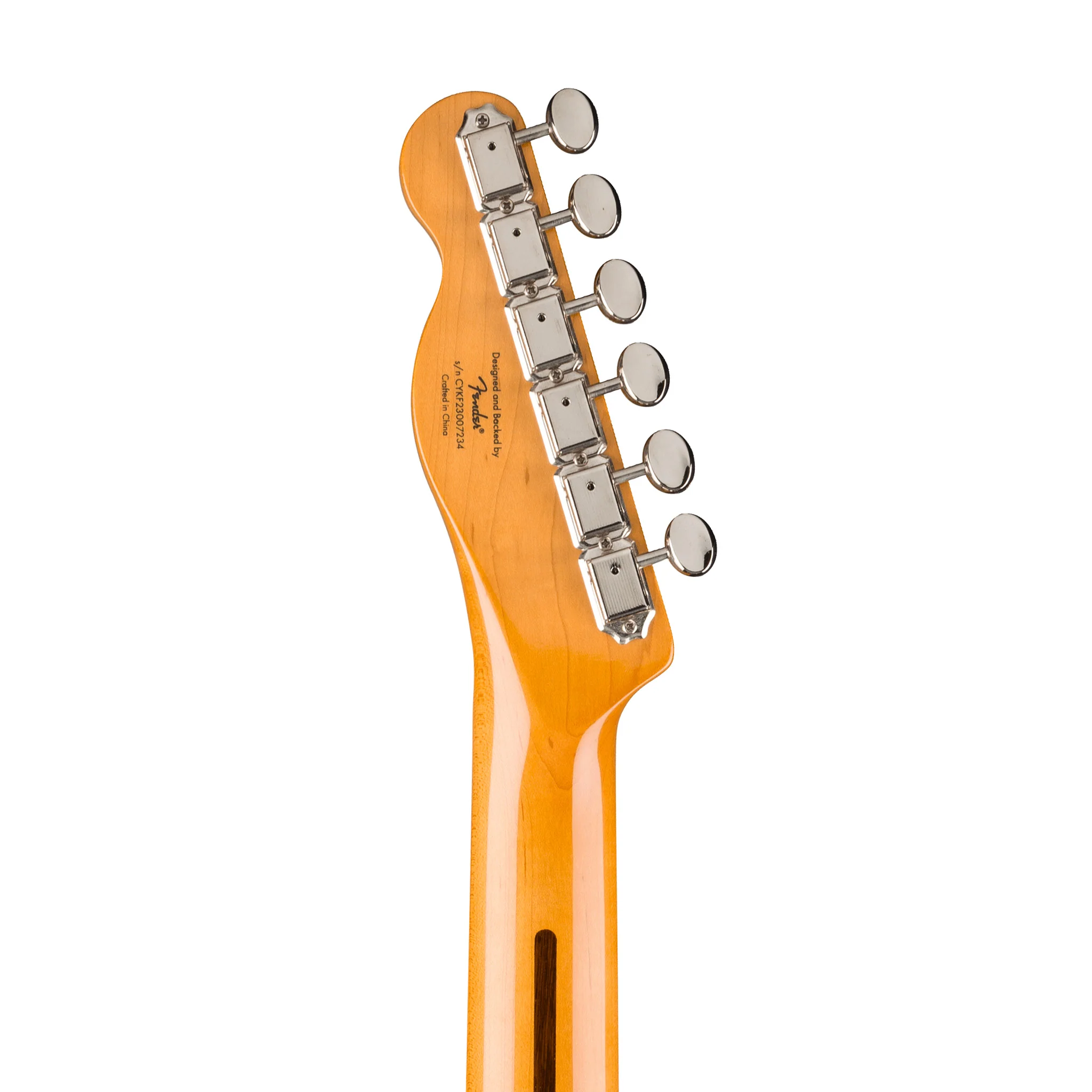 Squier FSR Classic Vibe Custom Telecaster SH Electric Guitar w/Bigsby, Aztec Gold - Image 6