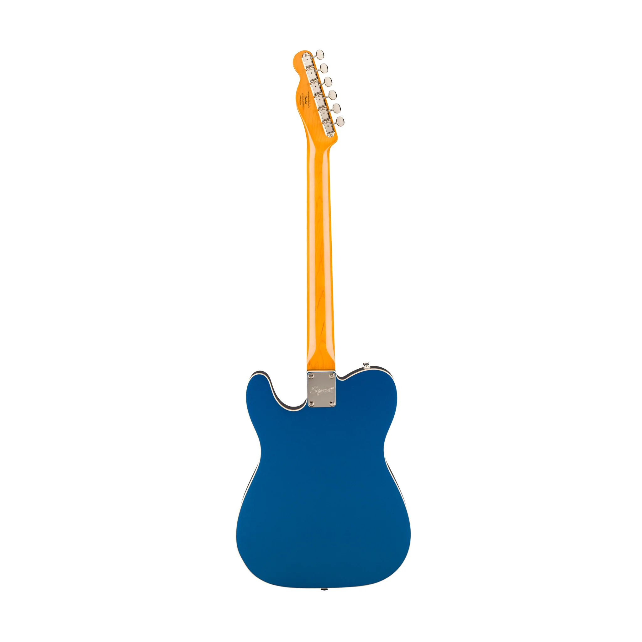 Squier FSR Classic Vibe Custom Telecaster SH Electric Guitar w/Bigsby, Lake Placid Blue - Image 2
