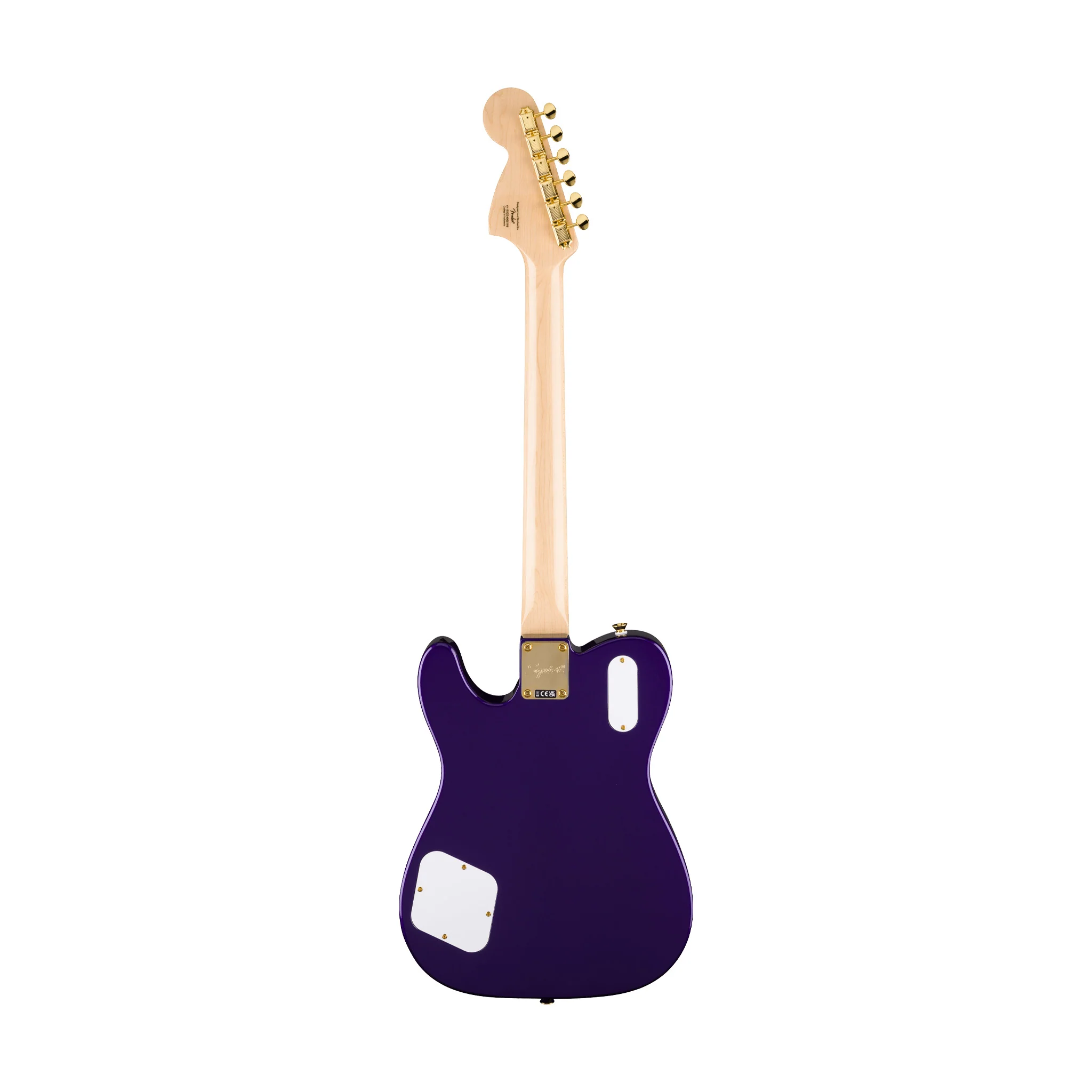 Squier FSR Paranormal Troublemaker Telecaster Deluxe Electric Guitar, Laurel FB, Purple Metallic - Image 2
