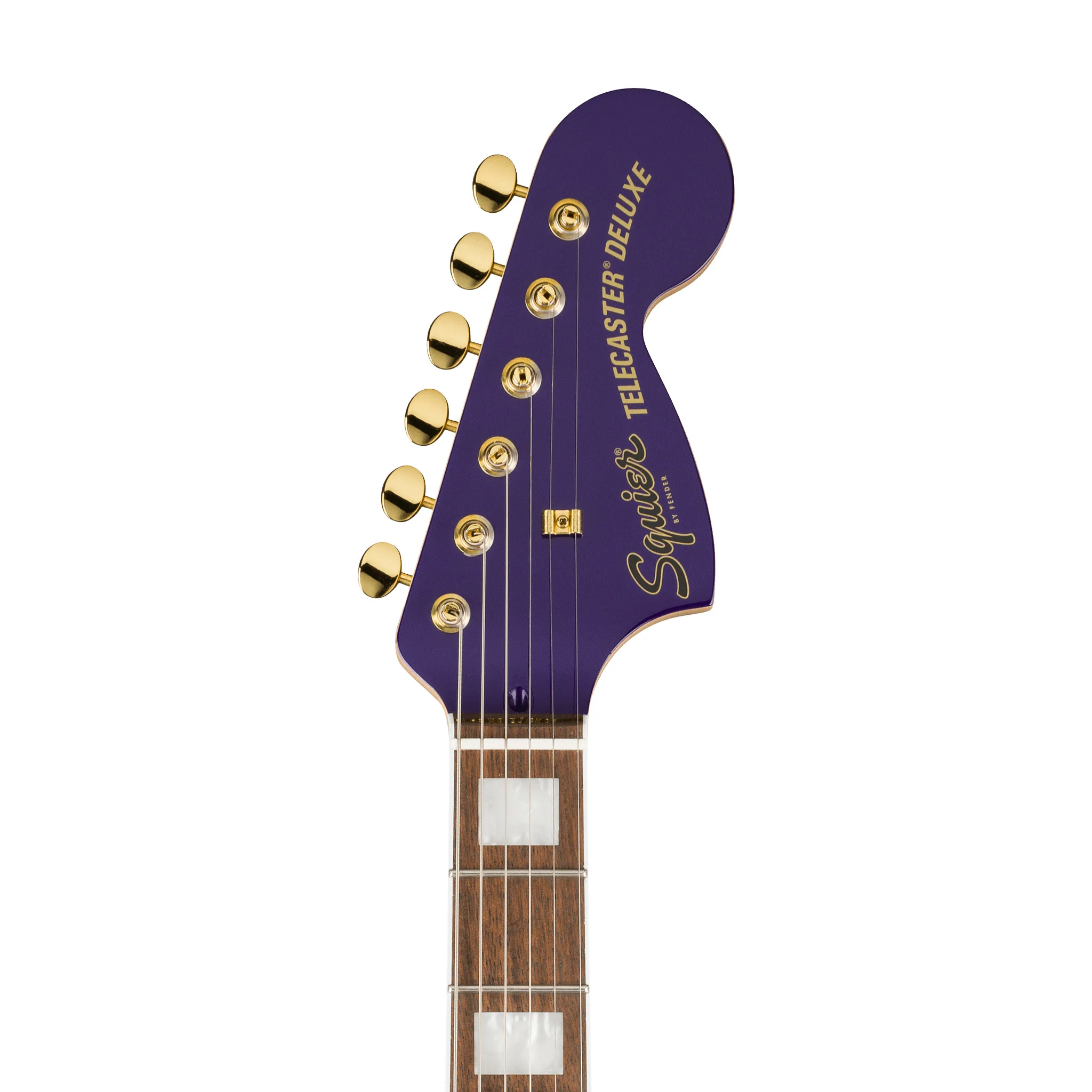 Squier FSR Paranormal Troublemaker Telecaster Deluxe Electric Guitar, Laurel FB, Purple Metallic - Image 5