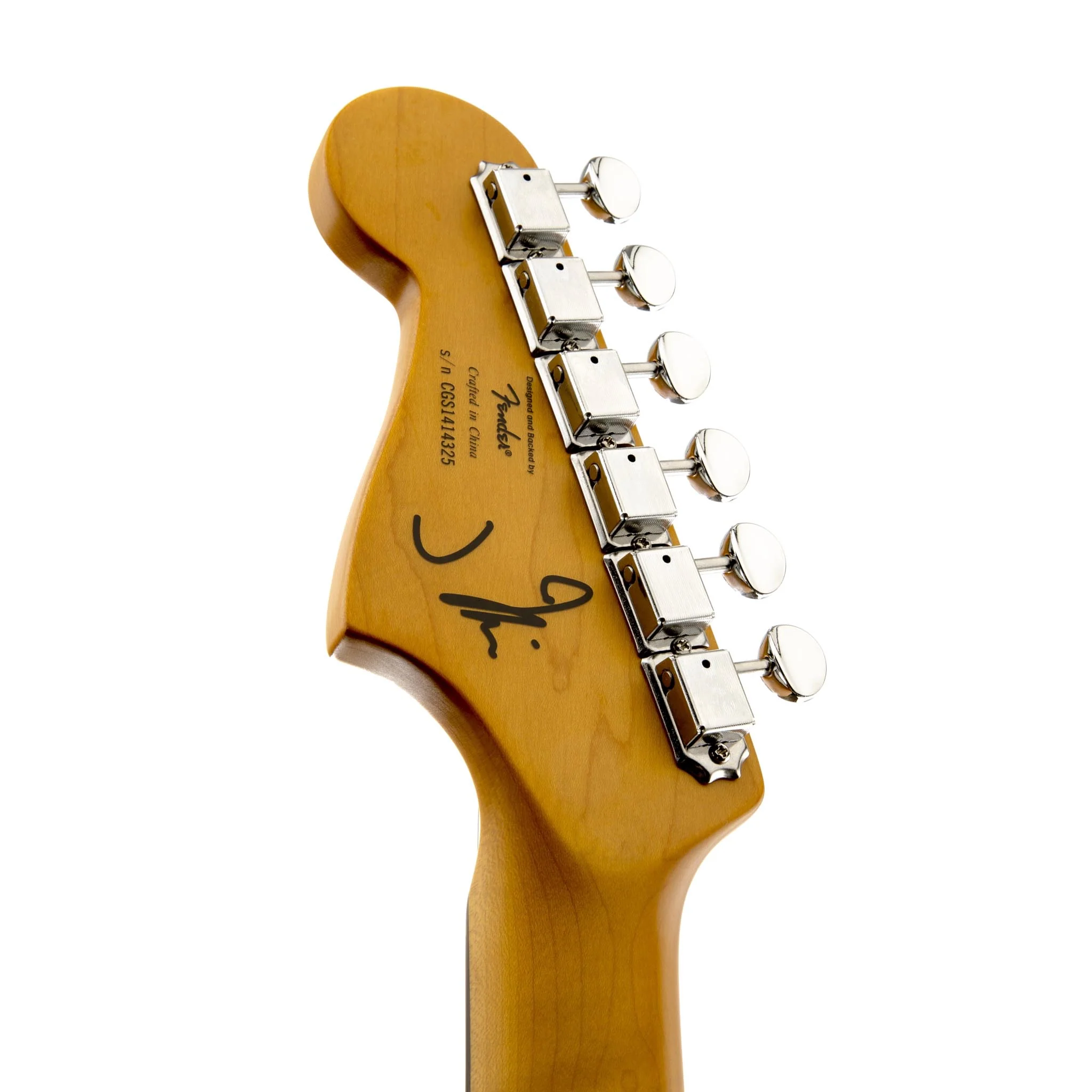 Squier J Mascis Signature Jazzmaster Electric Guitar, Laurel FB, Vintage White - Image 5