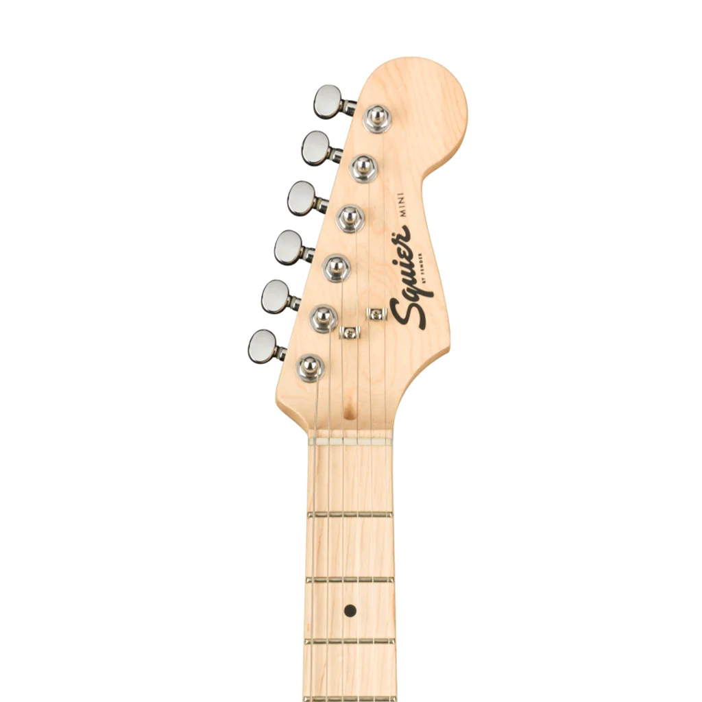 Squier Mini Jazzmaster HH Electric Guitar, Maple FB, Surf Green - Image 6