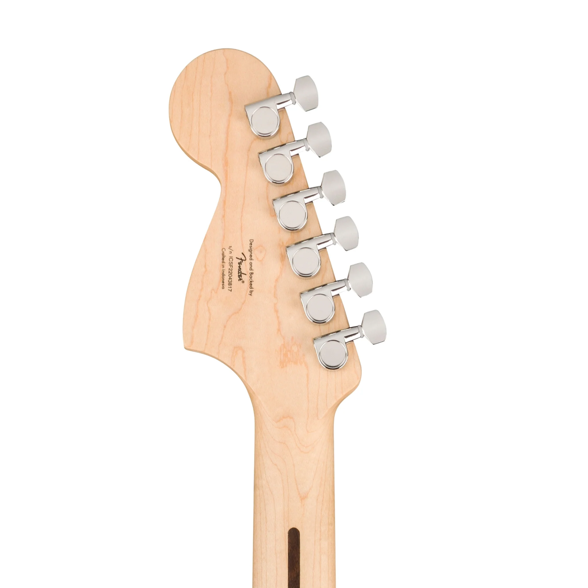 Squier Sonic Mustang HH Electric Guitar w/Black Pickguard, Laurel FB, California Blue - Image 7