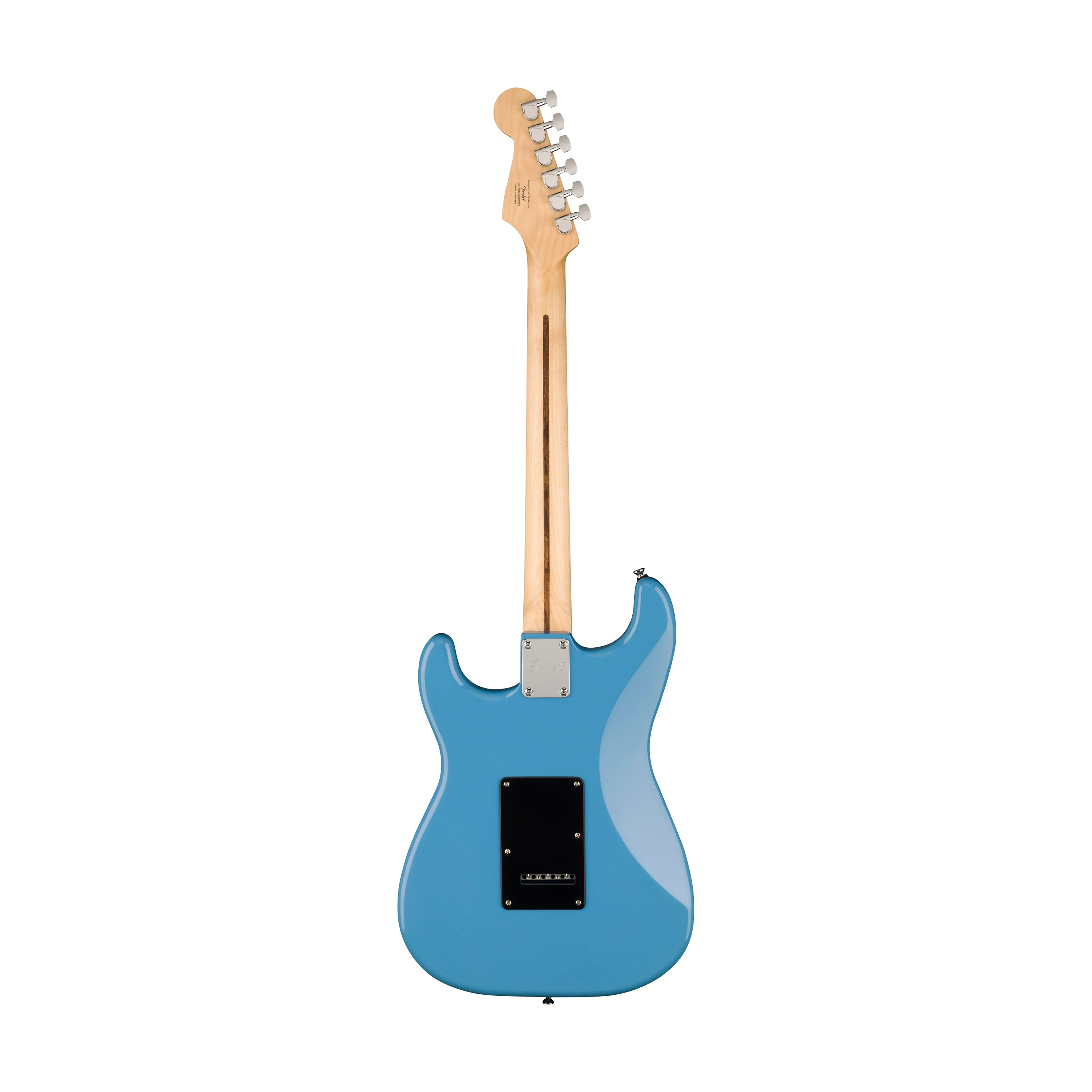 Squier Sonic Stratocaster Electric Guitar w/Black Pickguard, Laurel FB, California Blue - Image 2