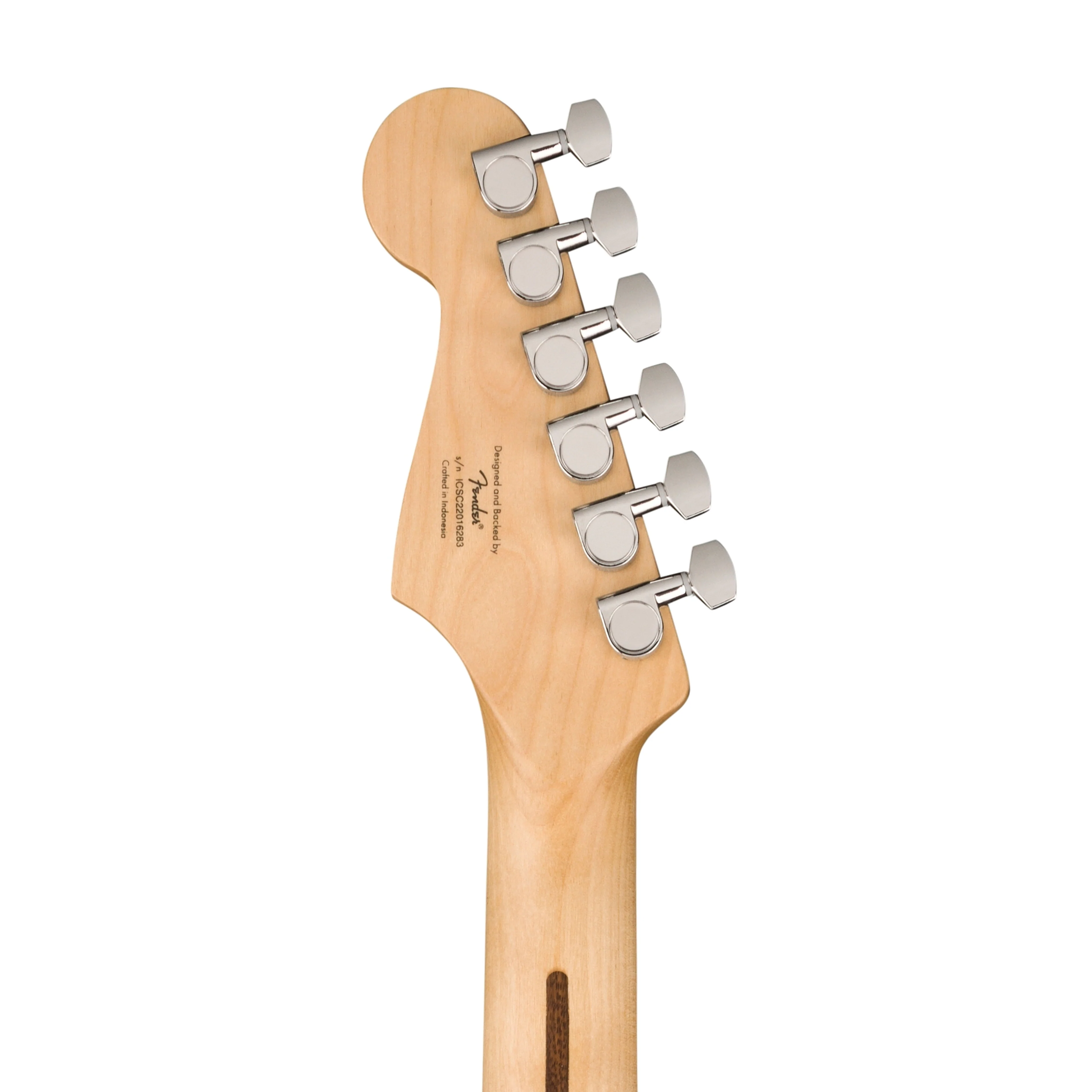Squier Sonic Stratocaster Electric Guitar w/Black Pickguard, Laurel FB, California Blue - Image 5