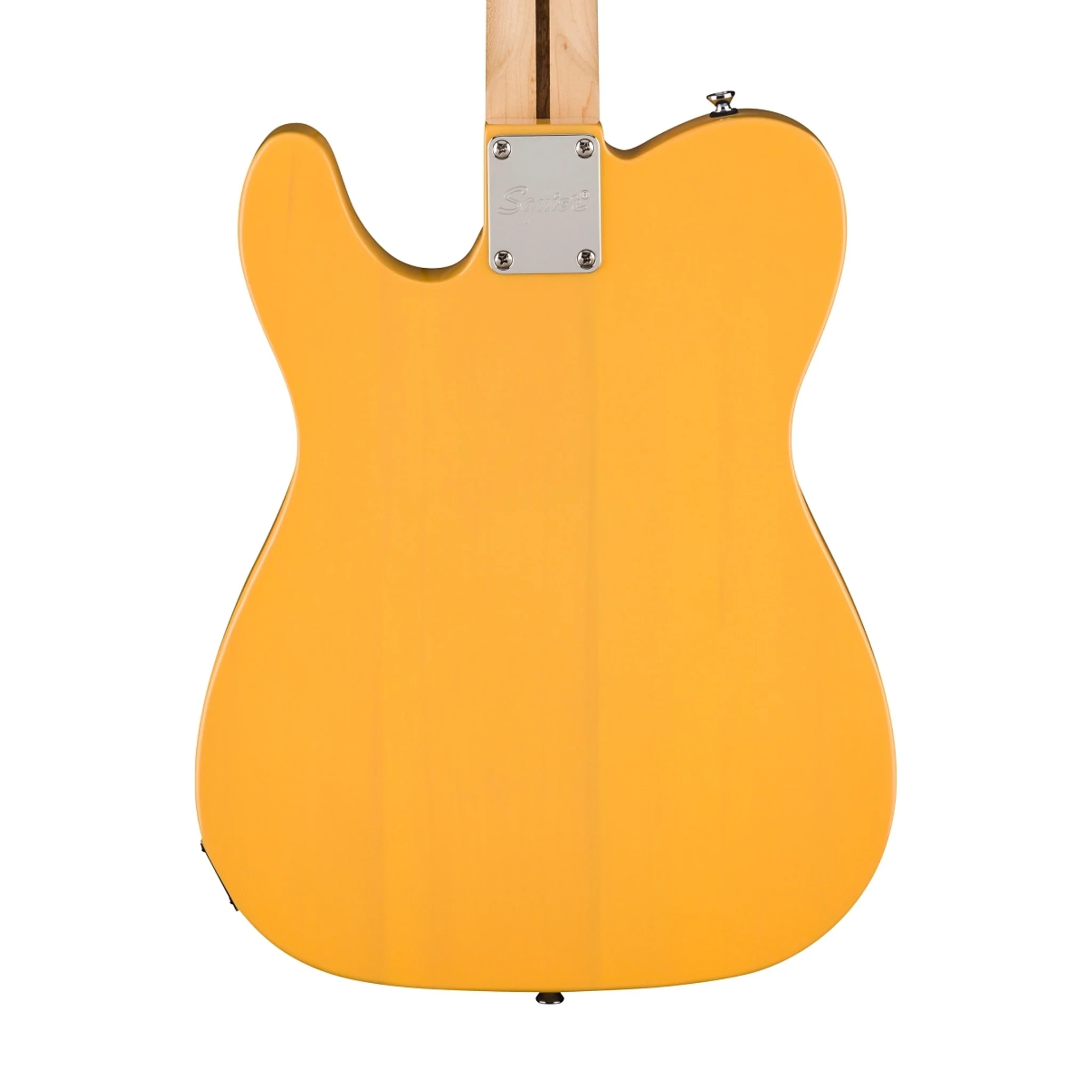 Squier Sonic Telecaster Electric Guitar w/Black Pickguard, Maple FB, Butterscotch Blonde - Image 4