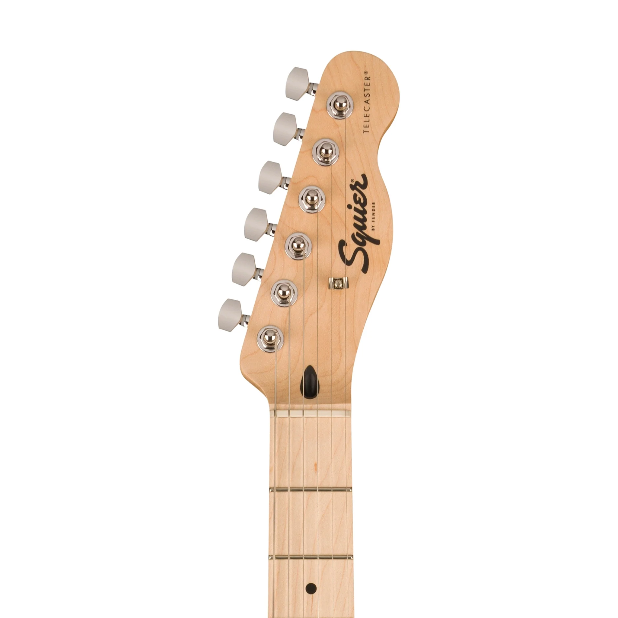 Squier Sonic Telecaster Electric Guitar w/Black Pickguard, Maple FB, Butterscotch Blonde - Image 6