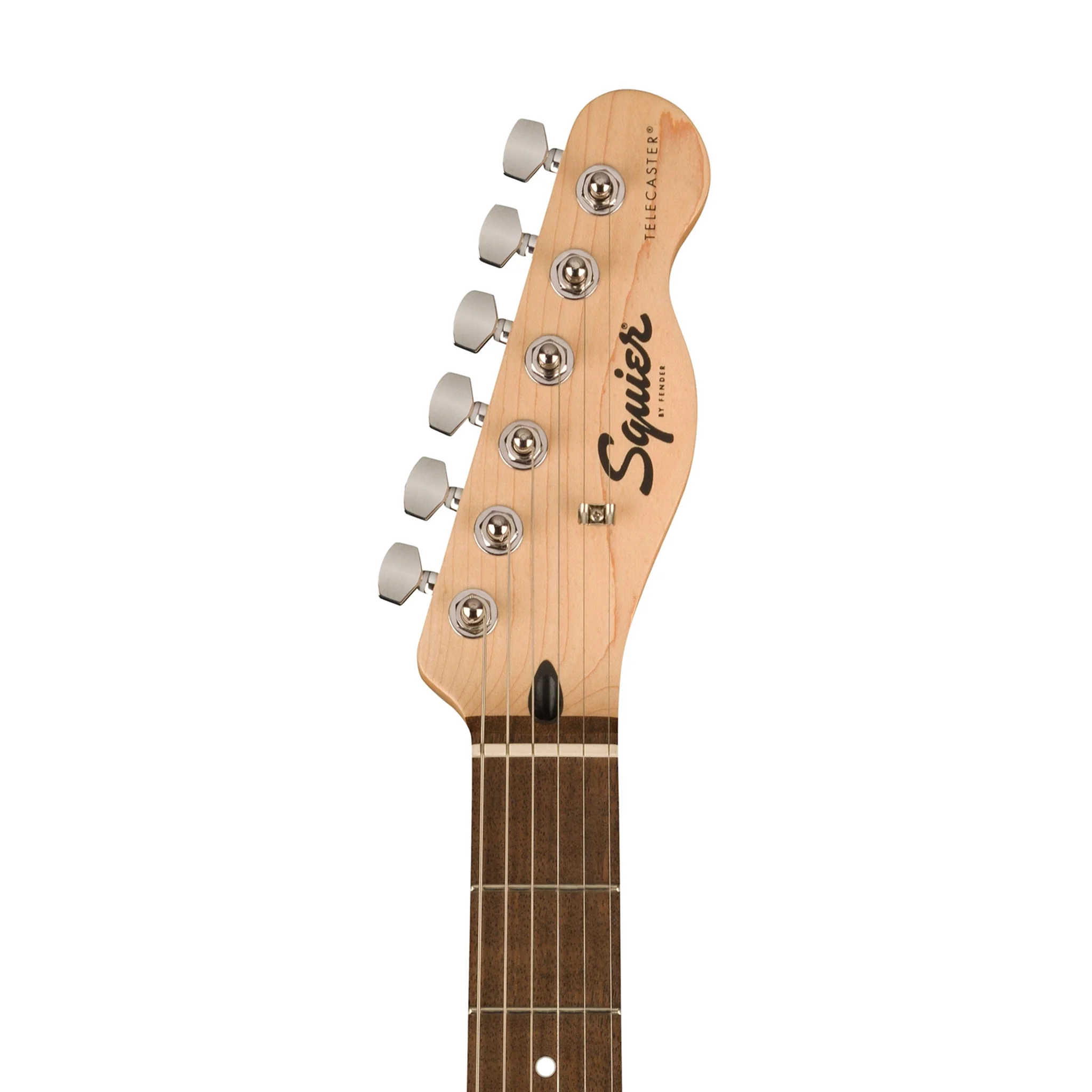Squier Sonic Telecaster Electric Guitar w/White Pickguard, Laurel FB, California Blue - Image 6
