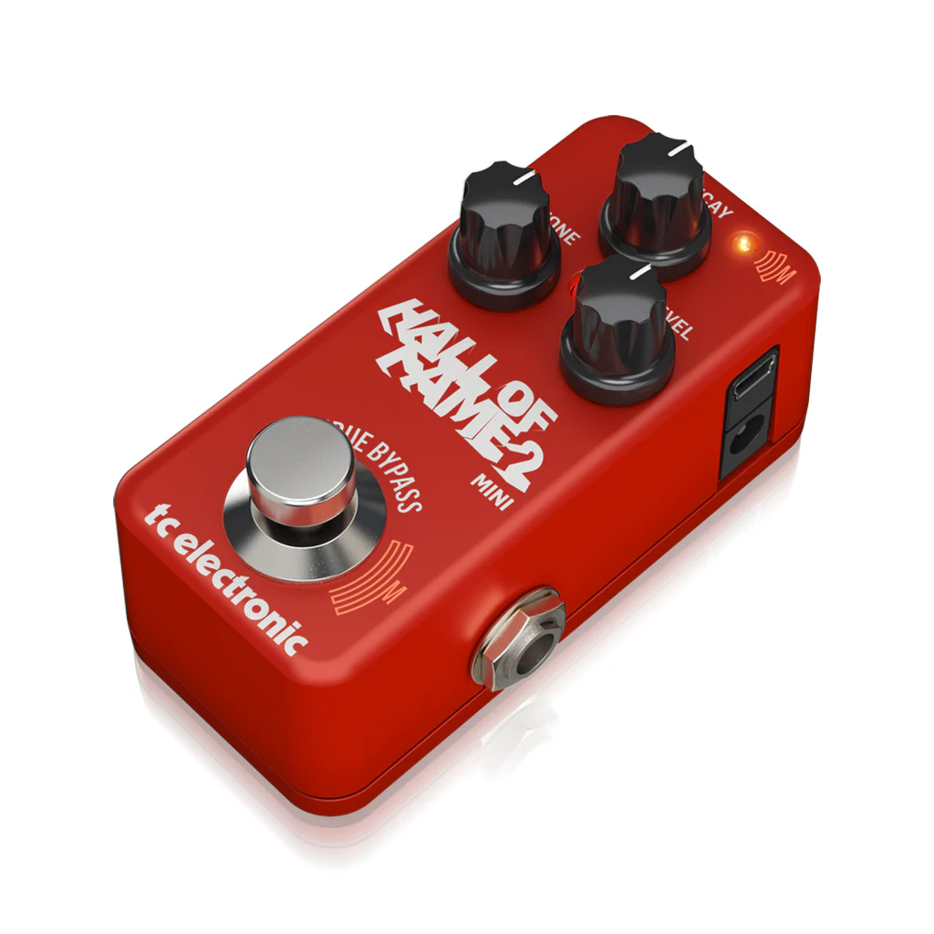 TC Electronic Hall of Fame 2 Mini Reverb Guitar Effects Pedal - Image 3