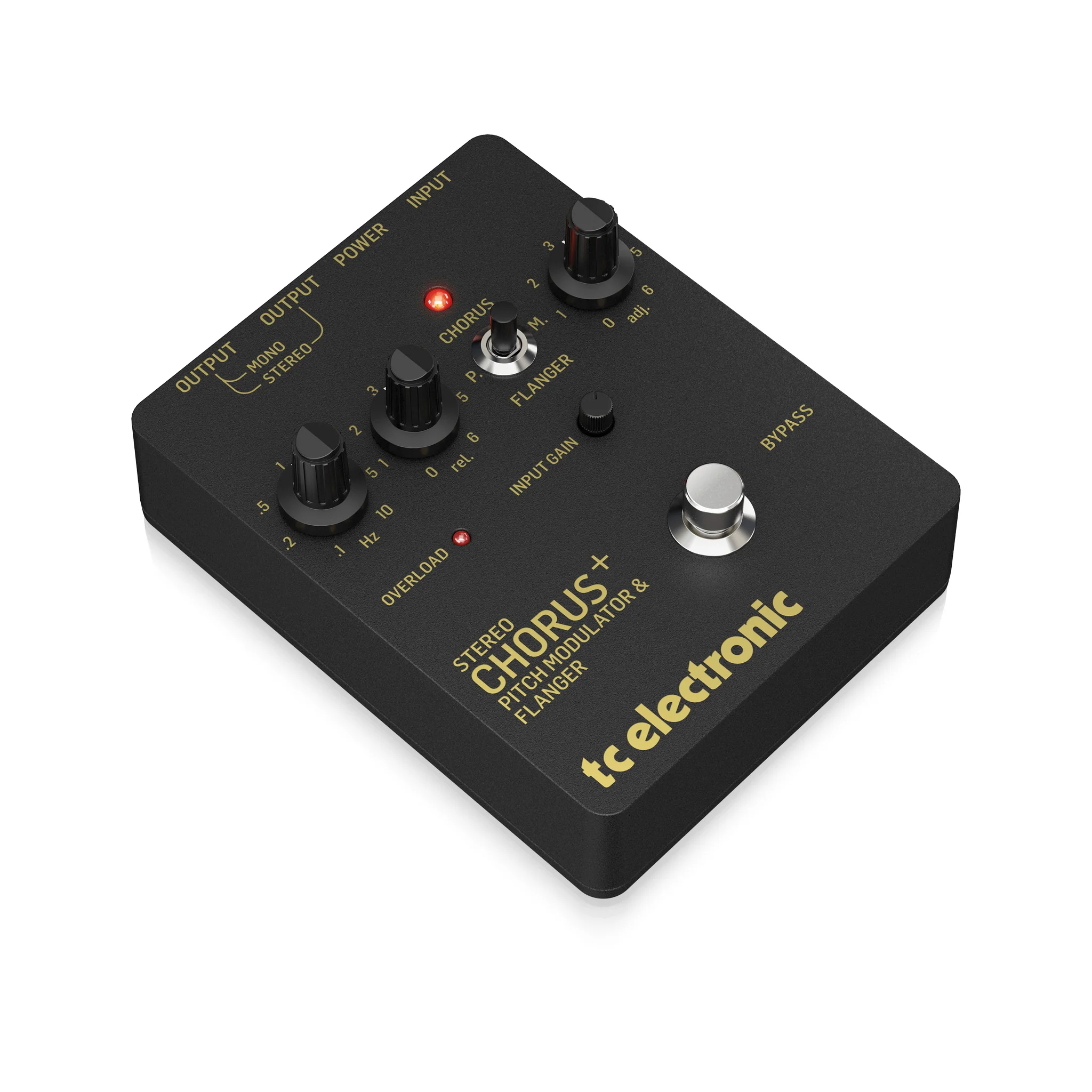 TC Electronic SCF Gold Stereo Chorus Flanger Guitar Effects Pedal - Image 2