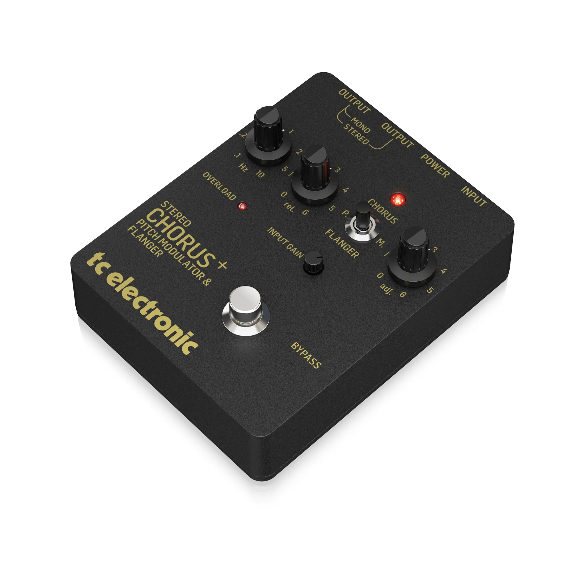 TC Electronic SCF Gold Stereo Chorus Flanger Guitar Effects Pedal - Image 3
