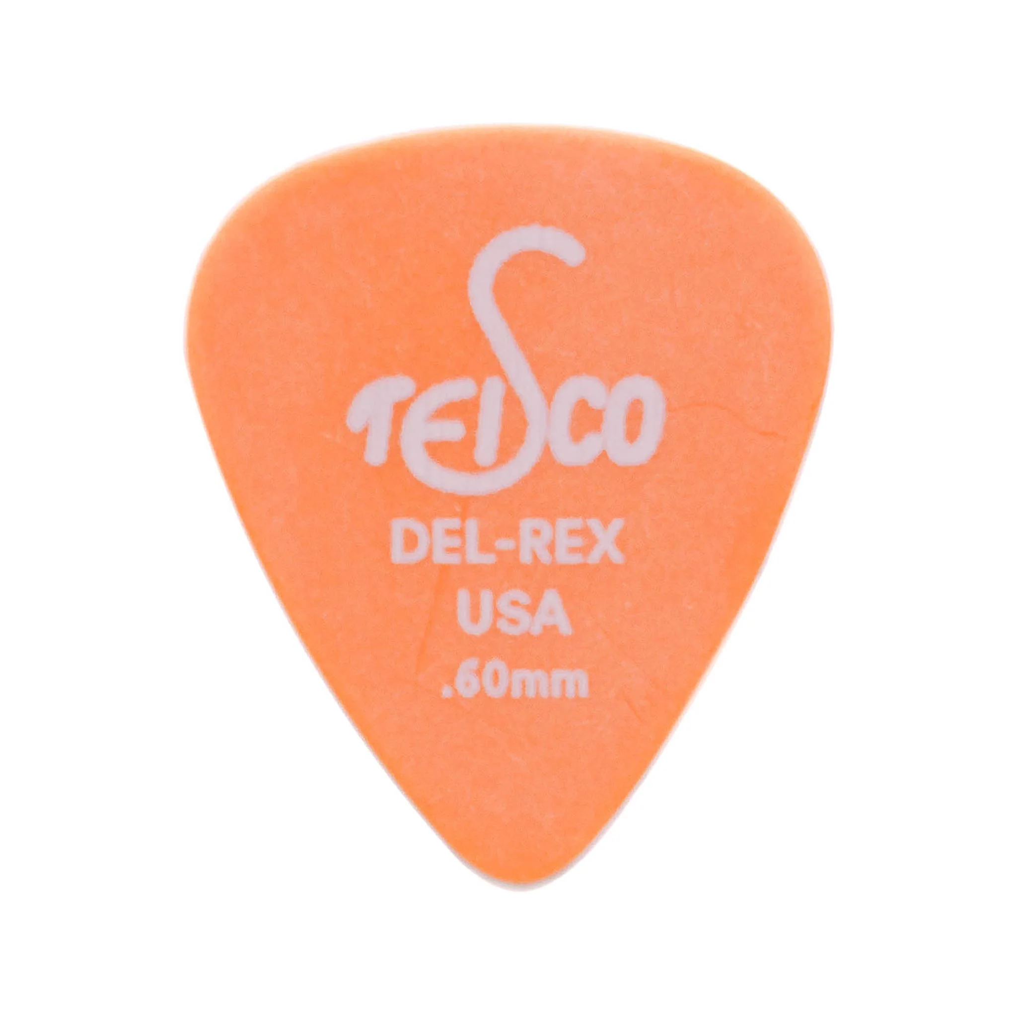 Teisco Del Rex Standard Guitar Pick, .60mm, 6-Pick Pack - Image 3