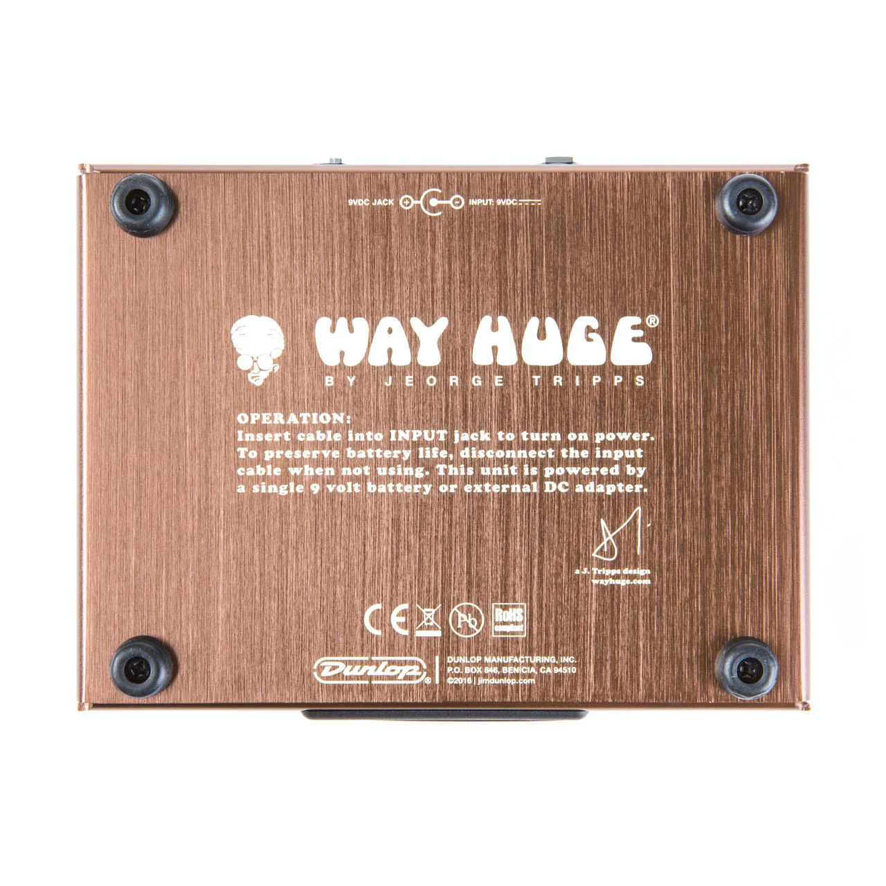 Way Huge WHE209 Camel Toe Triple Overdrive MkII Guitar Effects Pedal - Image 4